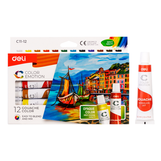Gouache Paint 12 Colors