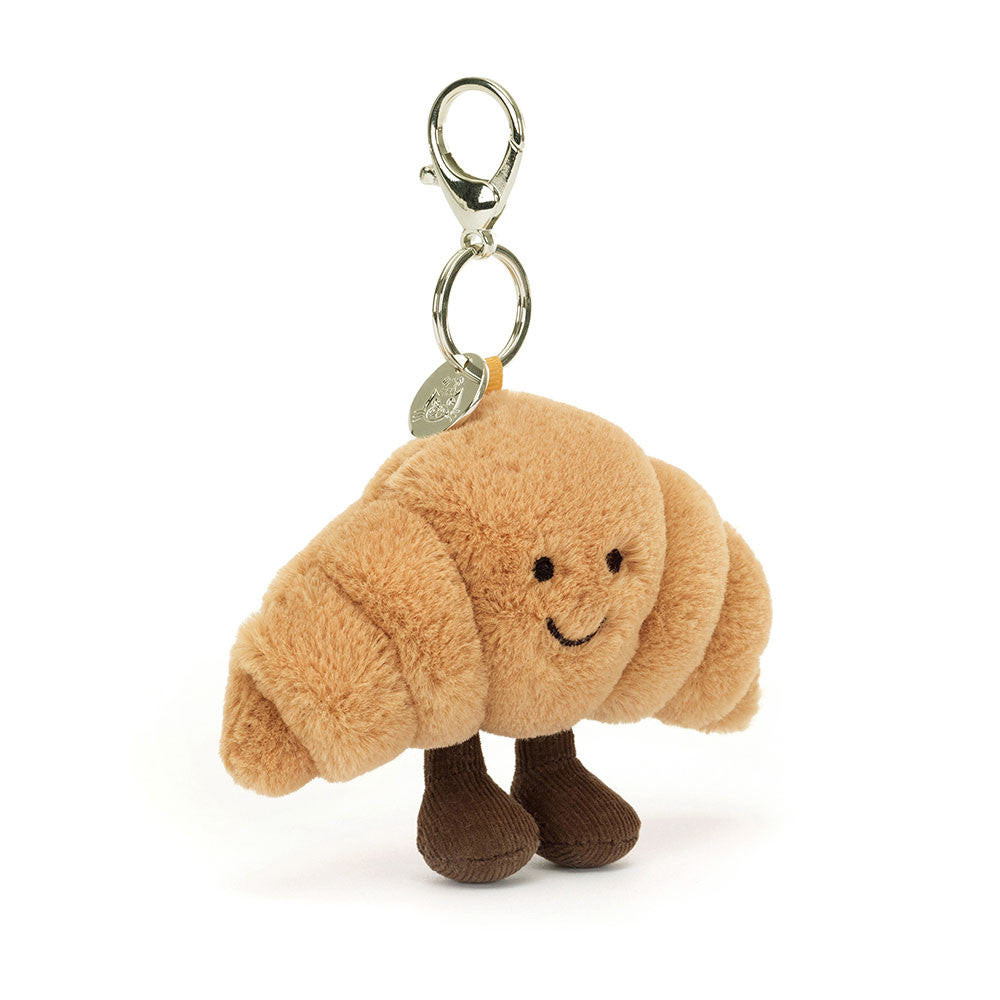 Mini Croissant Jellycat Bag Charm
