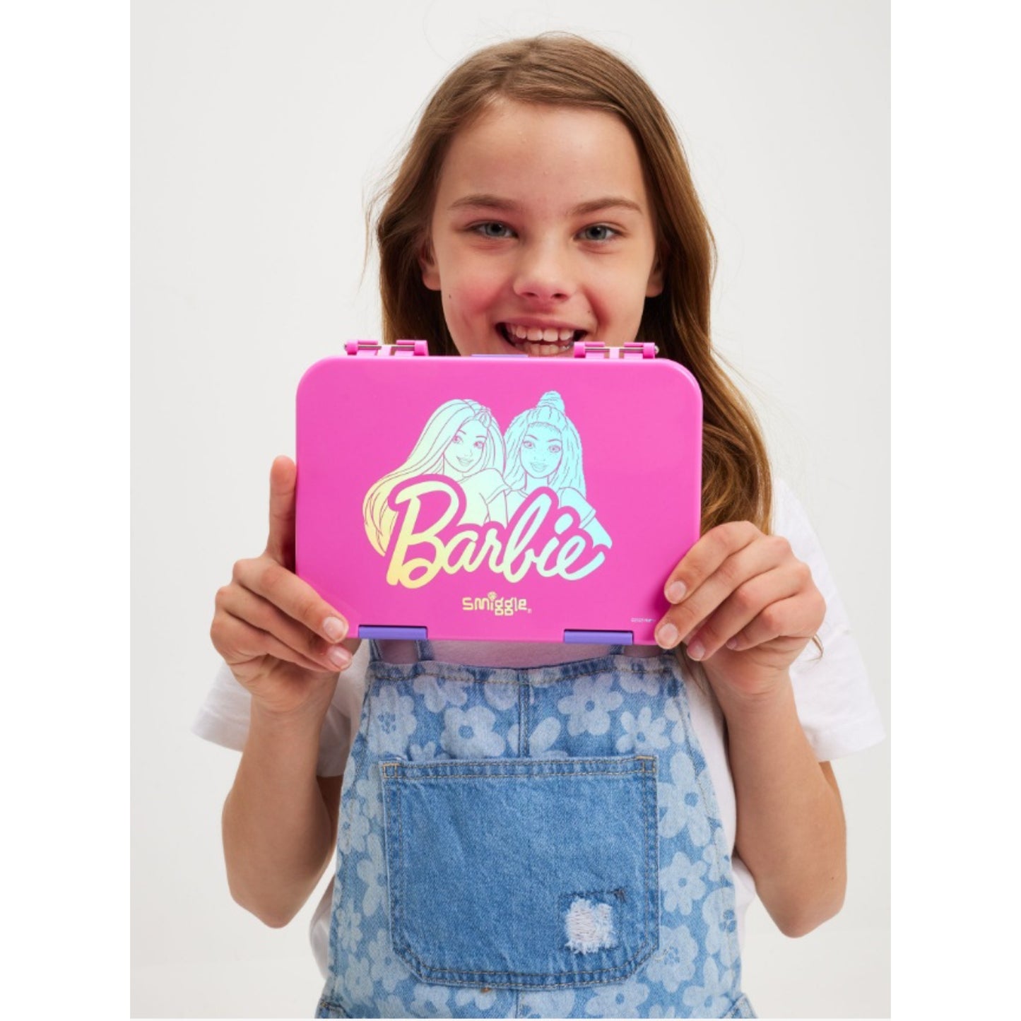 Smiggle Barbie Medium Happy Bento Lunchbox