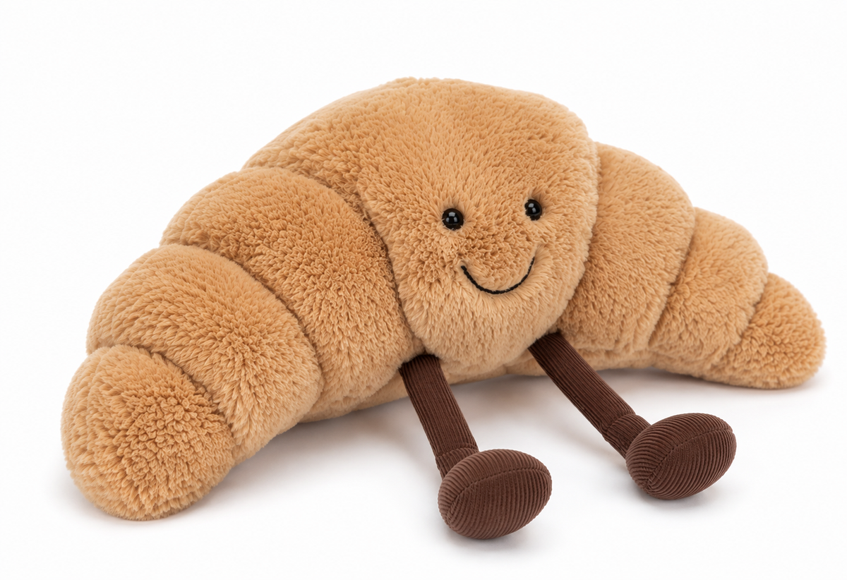 Croissant Plush JellyCat - Medium