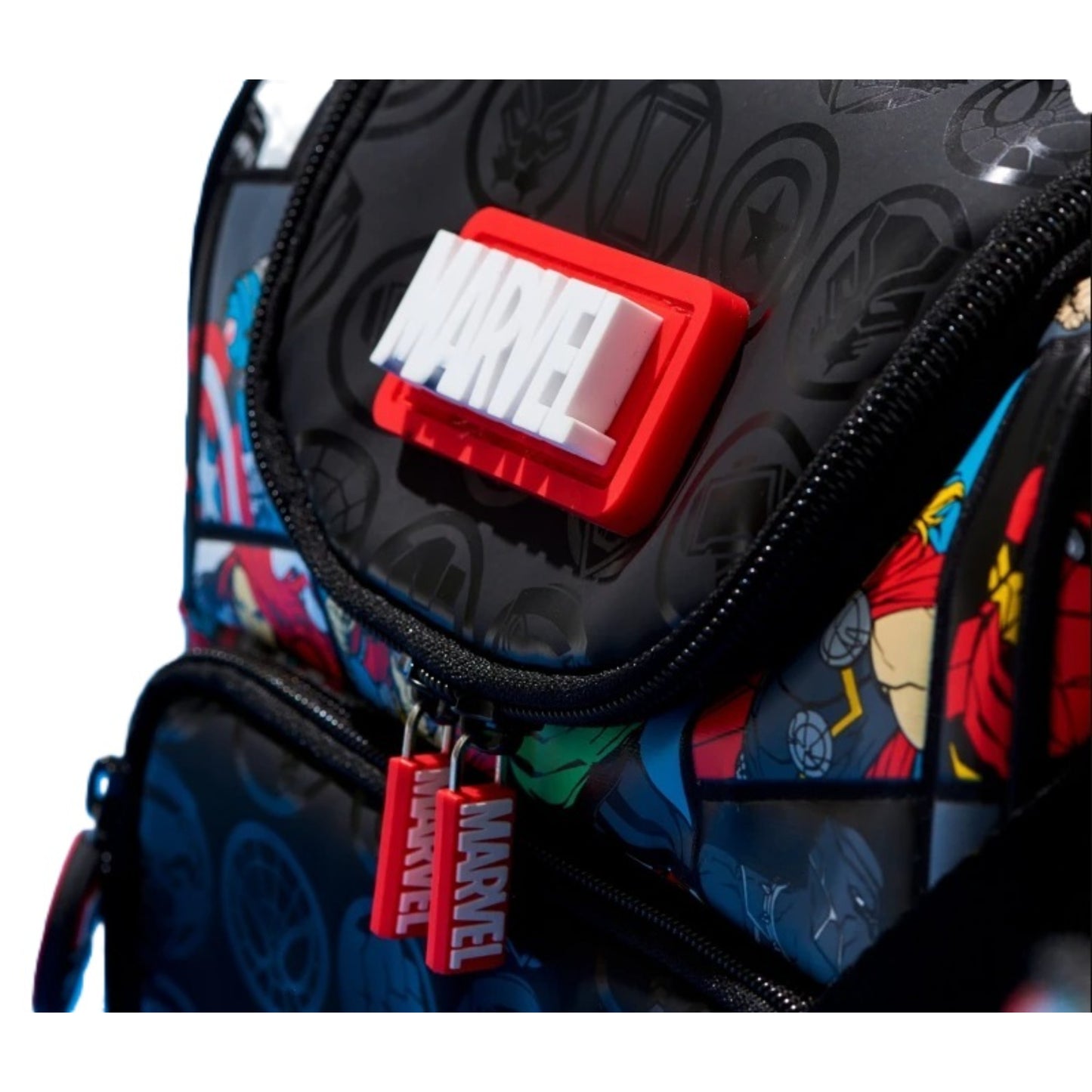 Smiggle Marvel Double Decker Lunch Bag With Strap