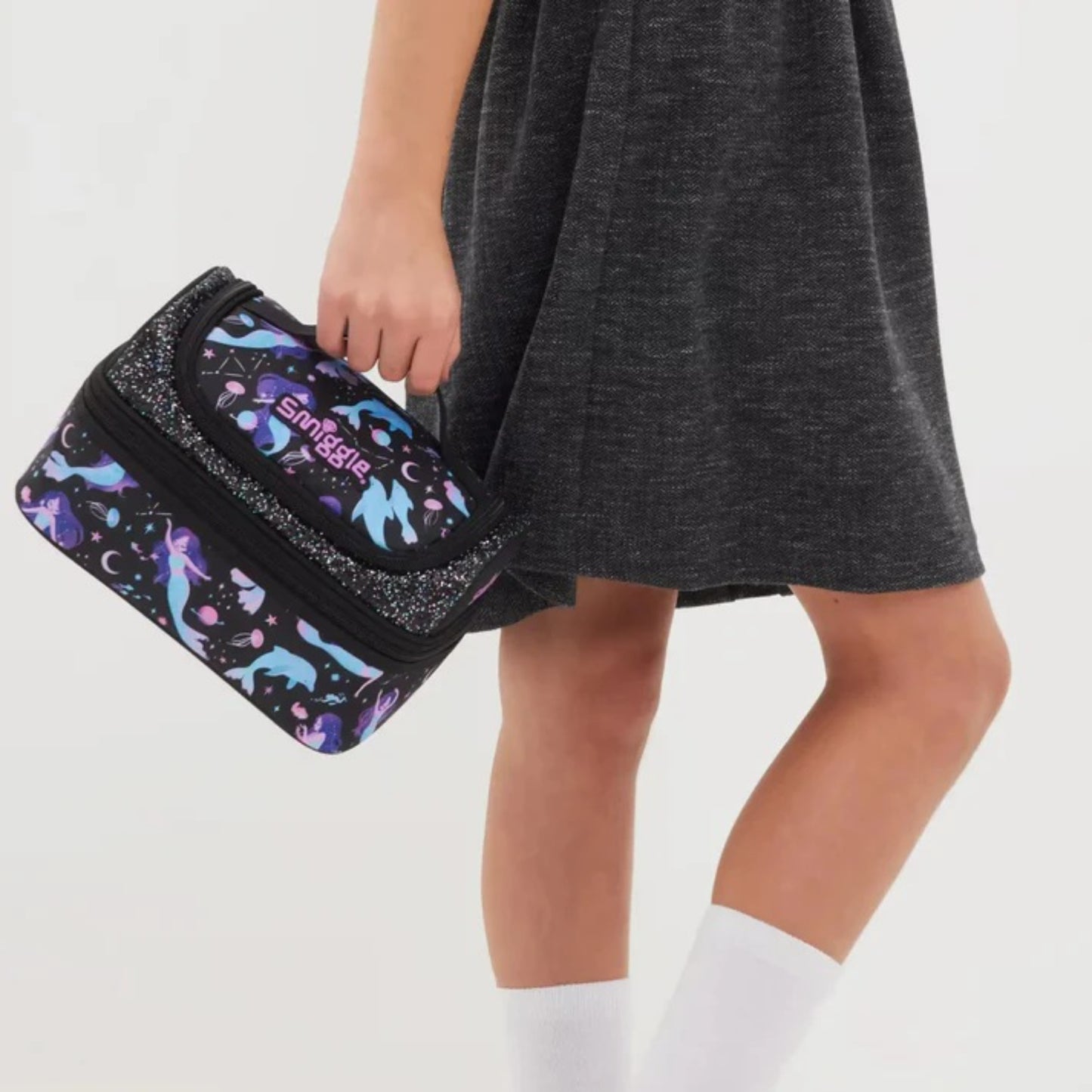 Smiggle Mermaid Limitless Double Decker Lunch Bag