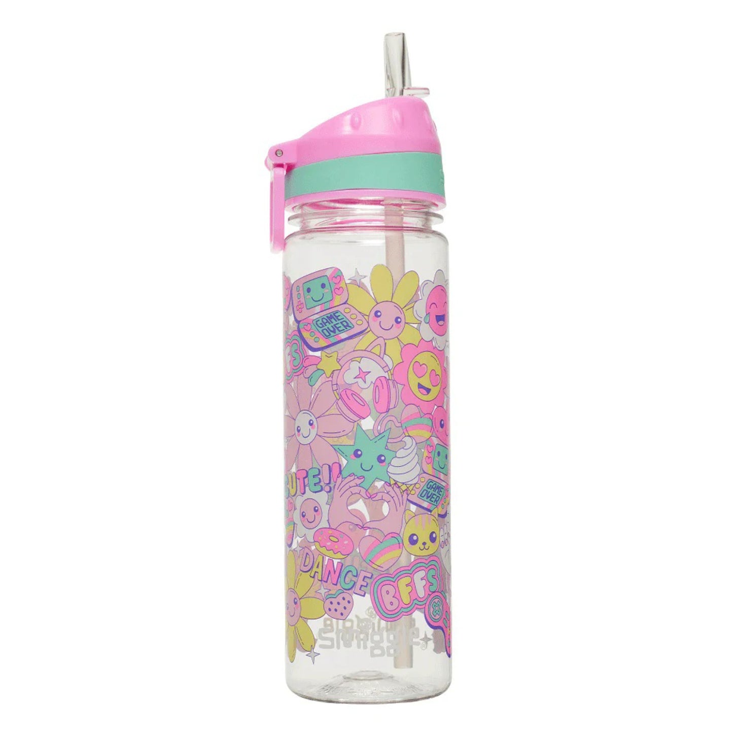 Smiggle Pink Epic Adventures Drink Up Bottle 650Ml