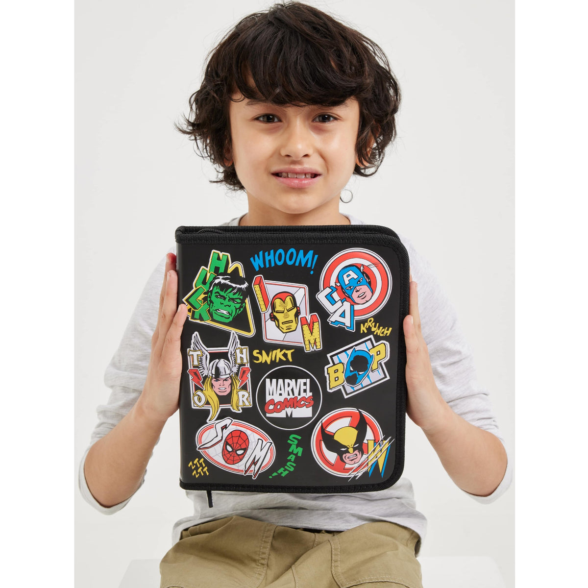 Smiggle Marvel Comics Zip It Stationery Gift Pack