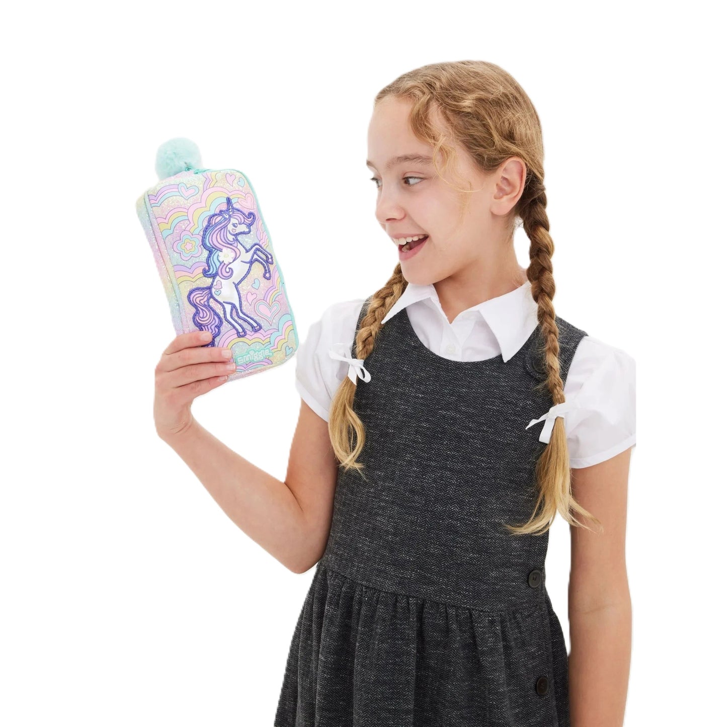 Smiggle Unicorn Limitless Pocket Pencil Case