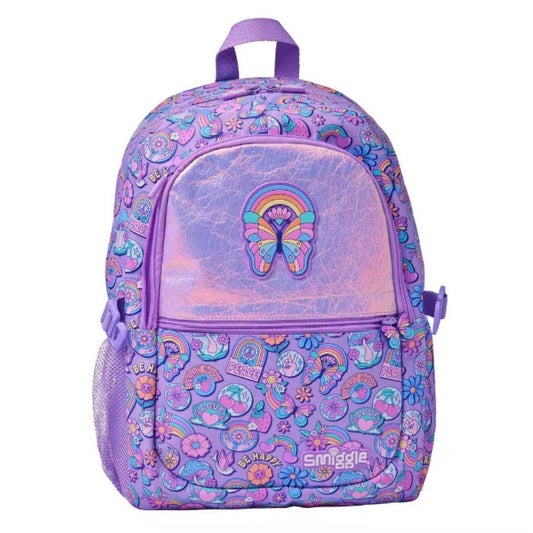 Smiggle Purple Butterfly Bag