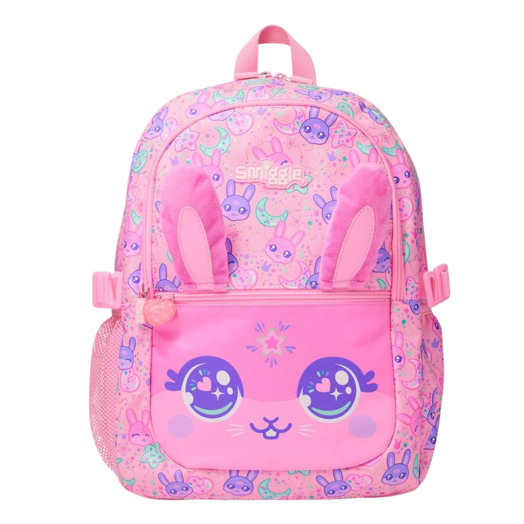 Smiggle Pink Bunny Rabbit Backpack