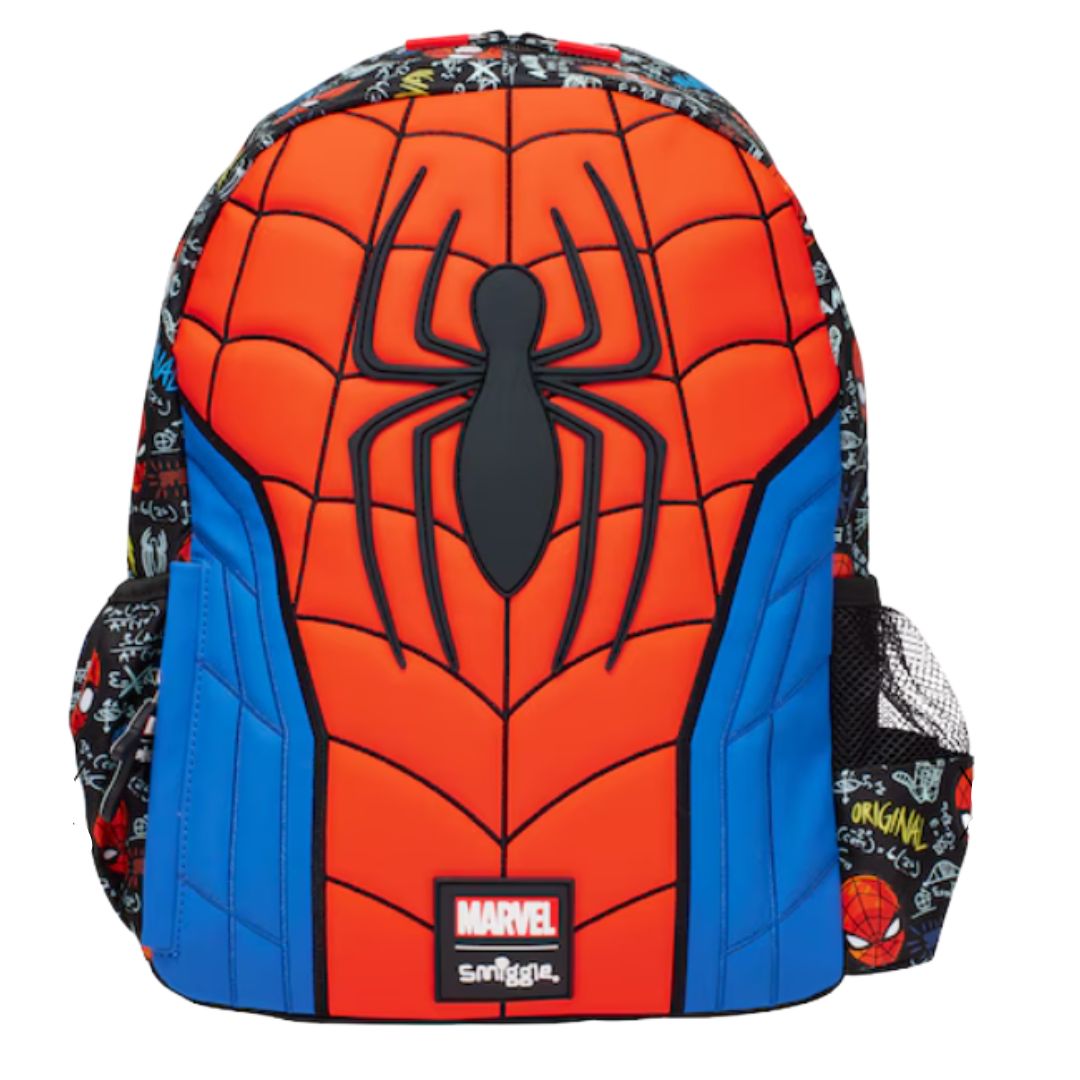 Smiggle Red Spiderman Junior Backpack