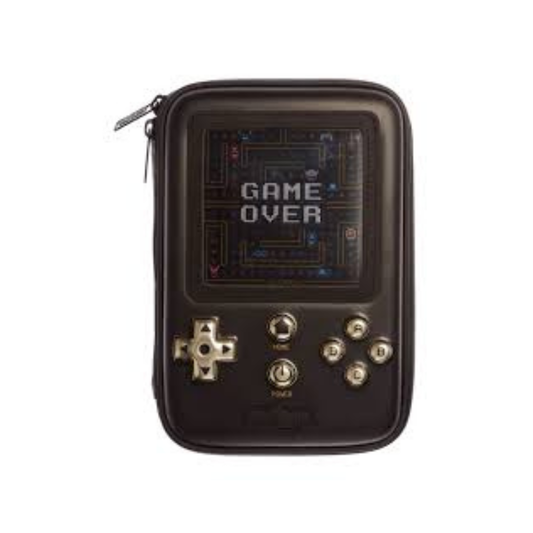 Black Game Over Pencil Case