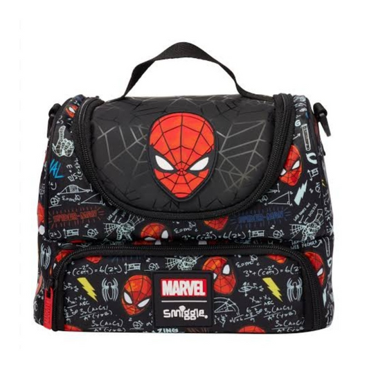 Black Spiderman Lunch Bag