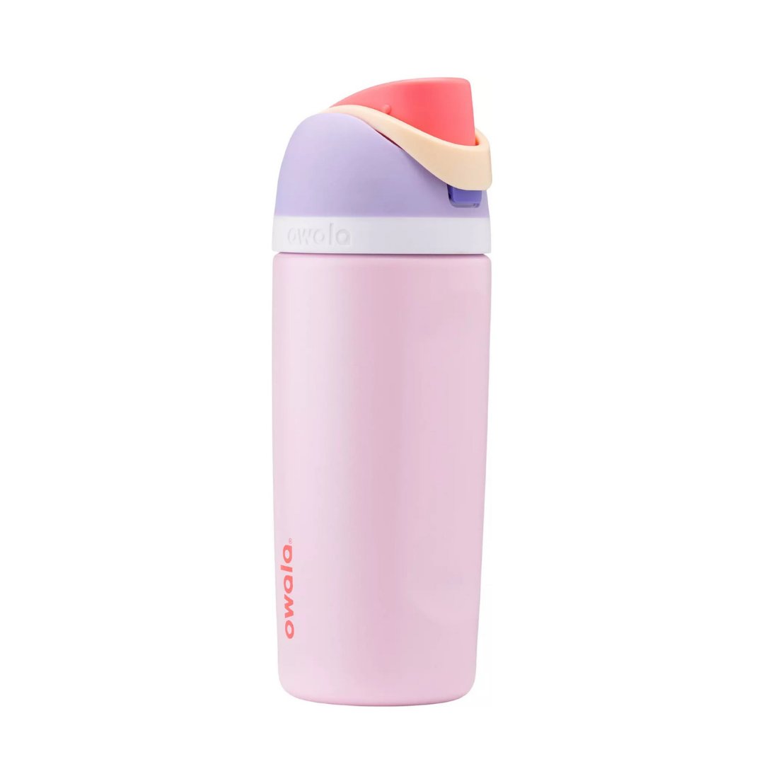Pink and Purple Owala Kids FreeSip 475ml