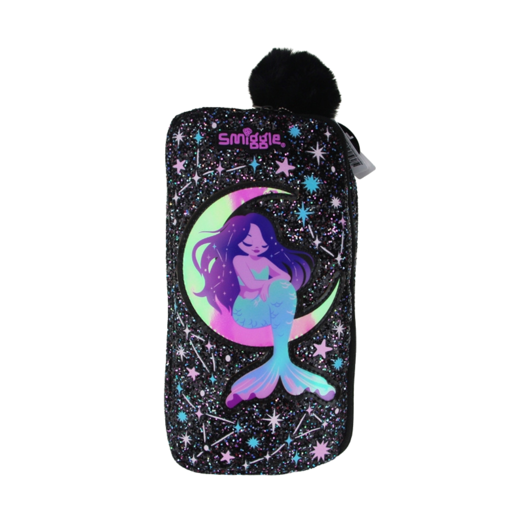 Black Mermaid Pencil Case