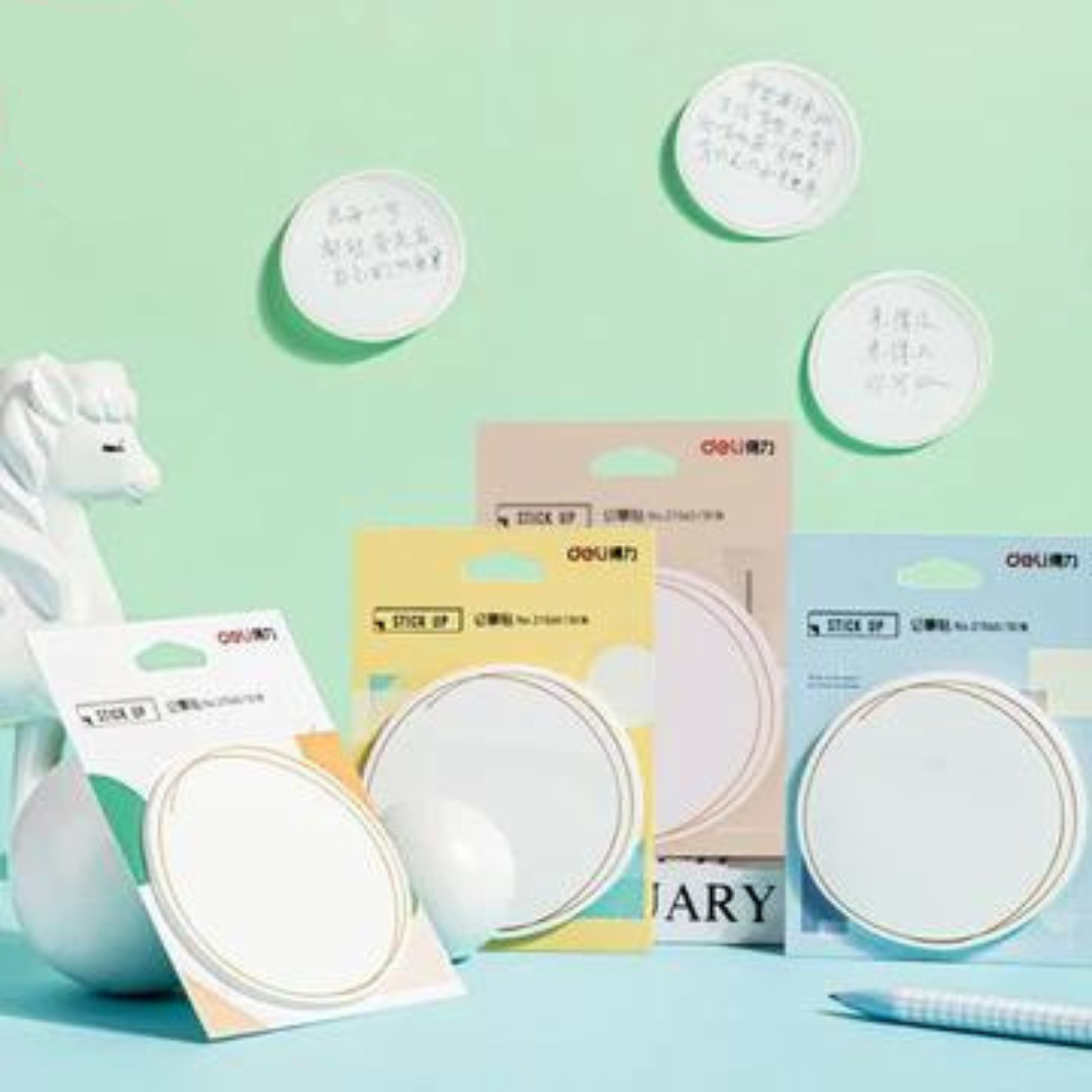 Round Sticky Notes – So Cute