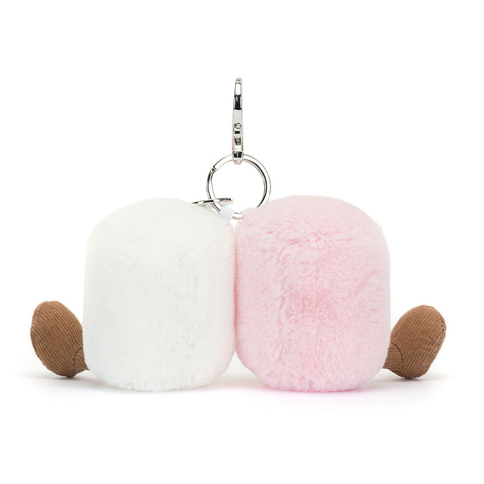 Marshmallow JellyCat Bag Charm