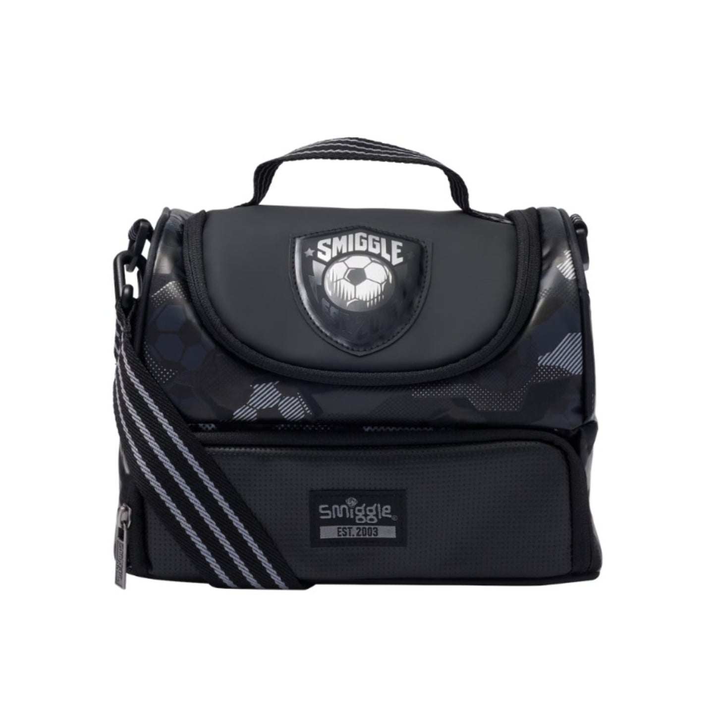 Smiggle Assist Large Double Lunch Bag With Strap