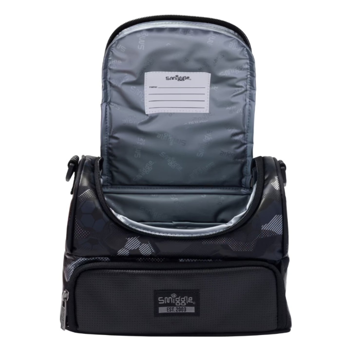 Smiggle Assist Large Double Lunch Bag With Strap