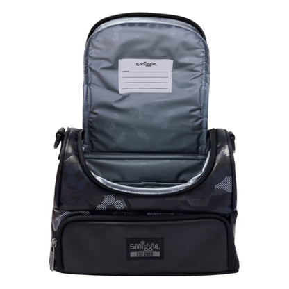 Smiggle Assist Large Double Lunch Bag With Strap