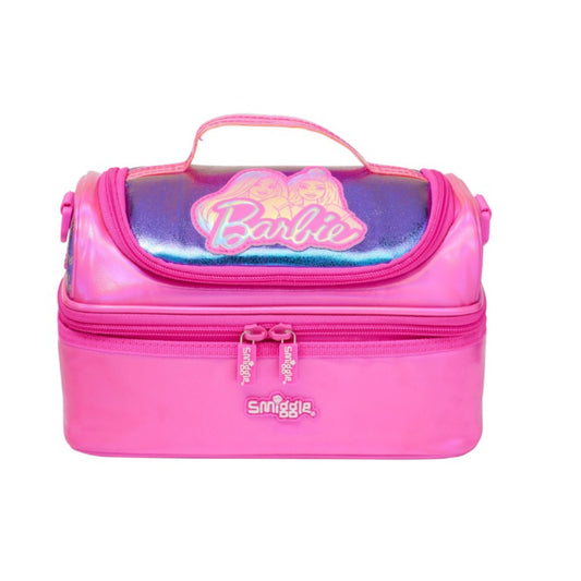 Smiggle Barbie Double Decker Lunch Bag With Strap