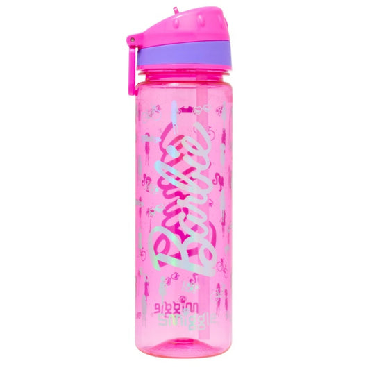 Smiggle Barbie Drink Up Plastic Drink Bottle 650ml