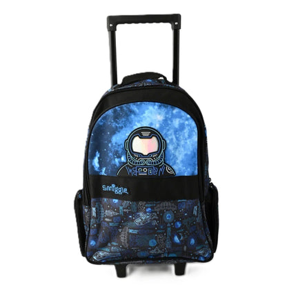 Smiggle Bright Side Trolley Backpack With Light Up Wheels