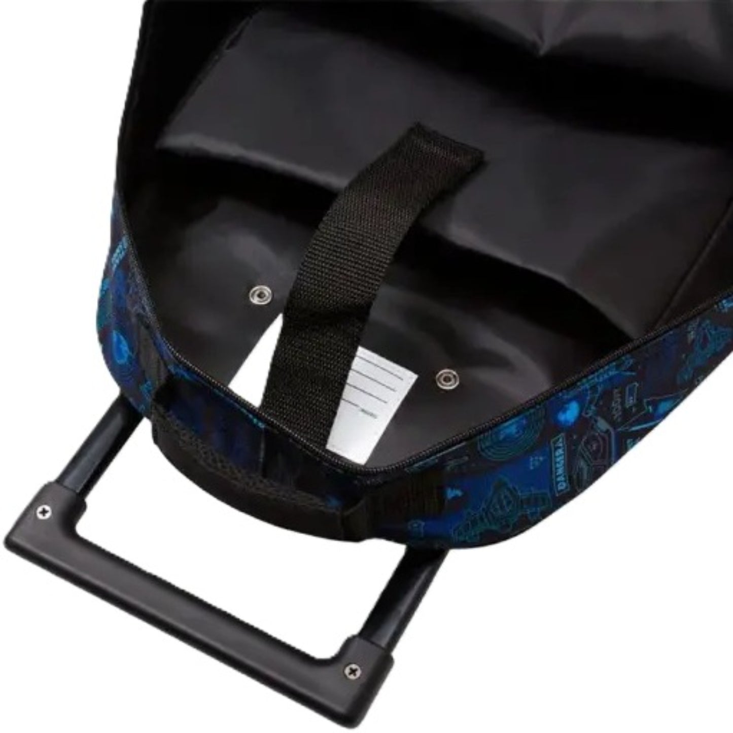 Smiggle Bright Side Trolley Backpack With Light Up Wheels