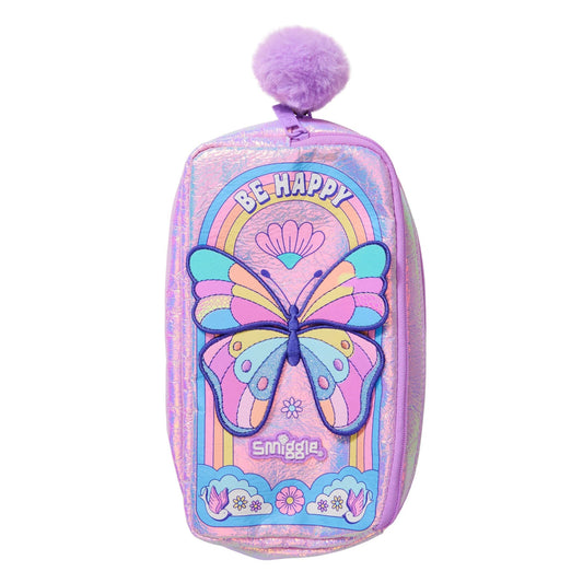 Smiggle Lilac Limitless Pocket Pencil Case