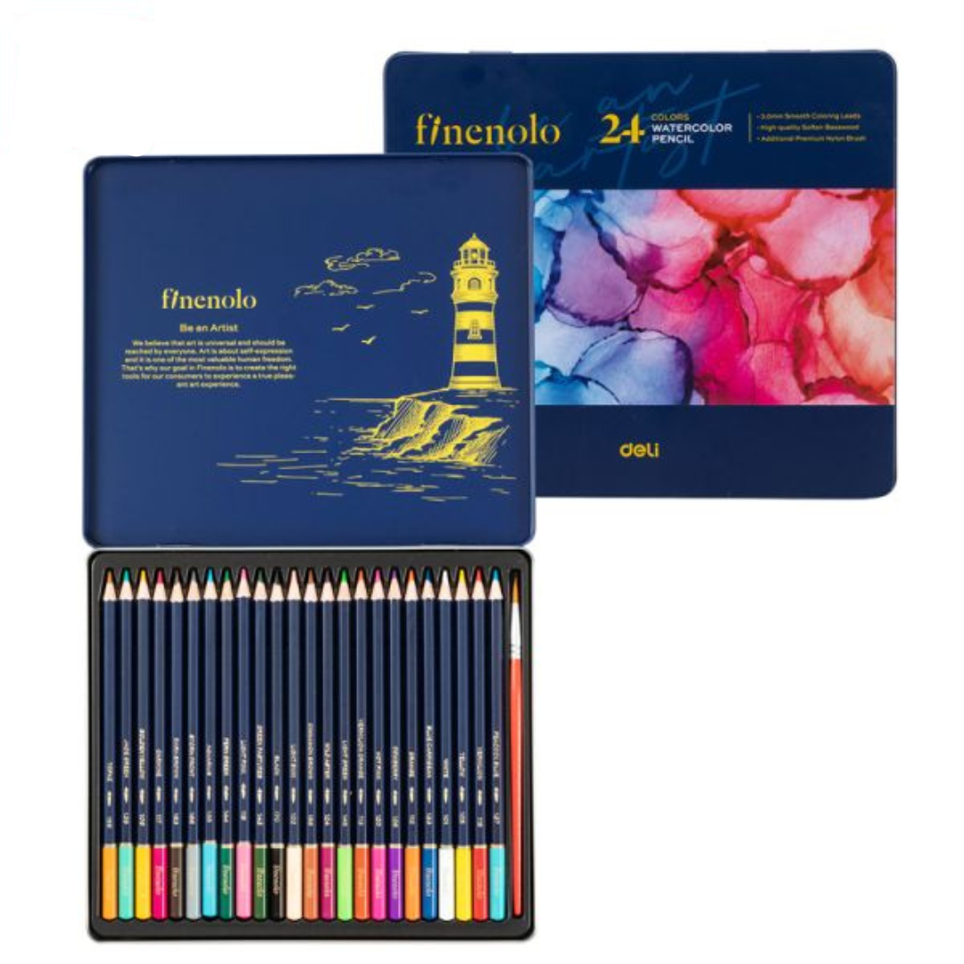 Watercolor Pencil 24 Colors