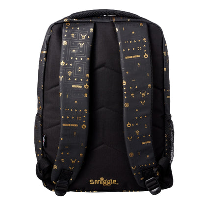 Smiggle Black Gamer Classic Backpack