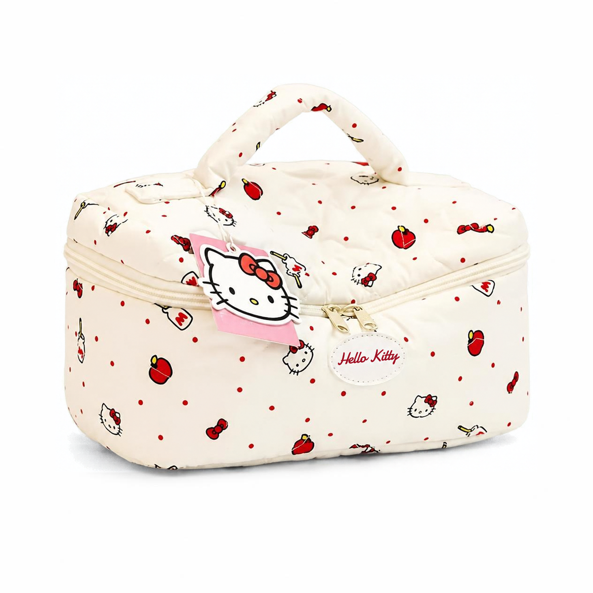 Hello Kitty Toiletry Bag - Cream and Red