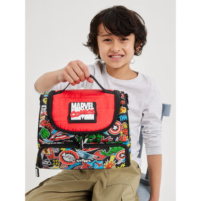 Marvel Comics Double Decker Lunch bag With Strap