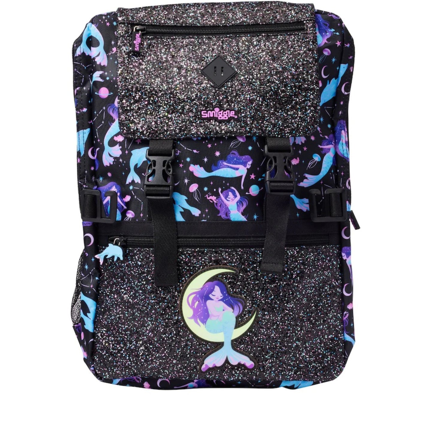 Smiggle Mermaid Limitless Attach Foldover Bag