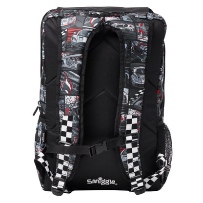 Smiggle Race Car Limitless Attach Foldover Bag