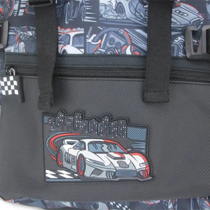 Smiggle Race Car Limitless Attach Foldover Bag