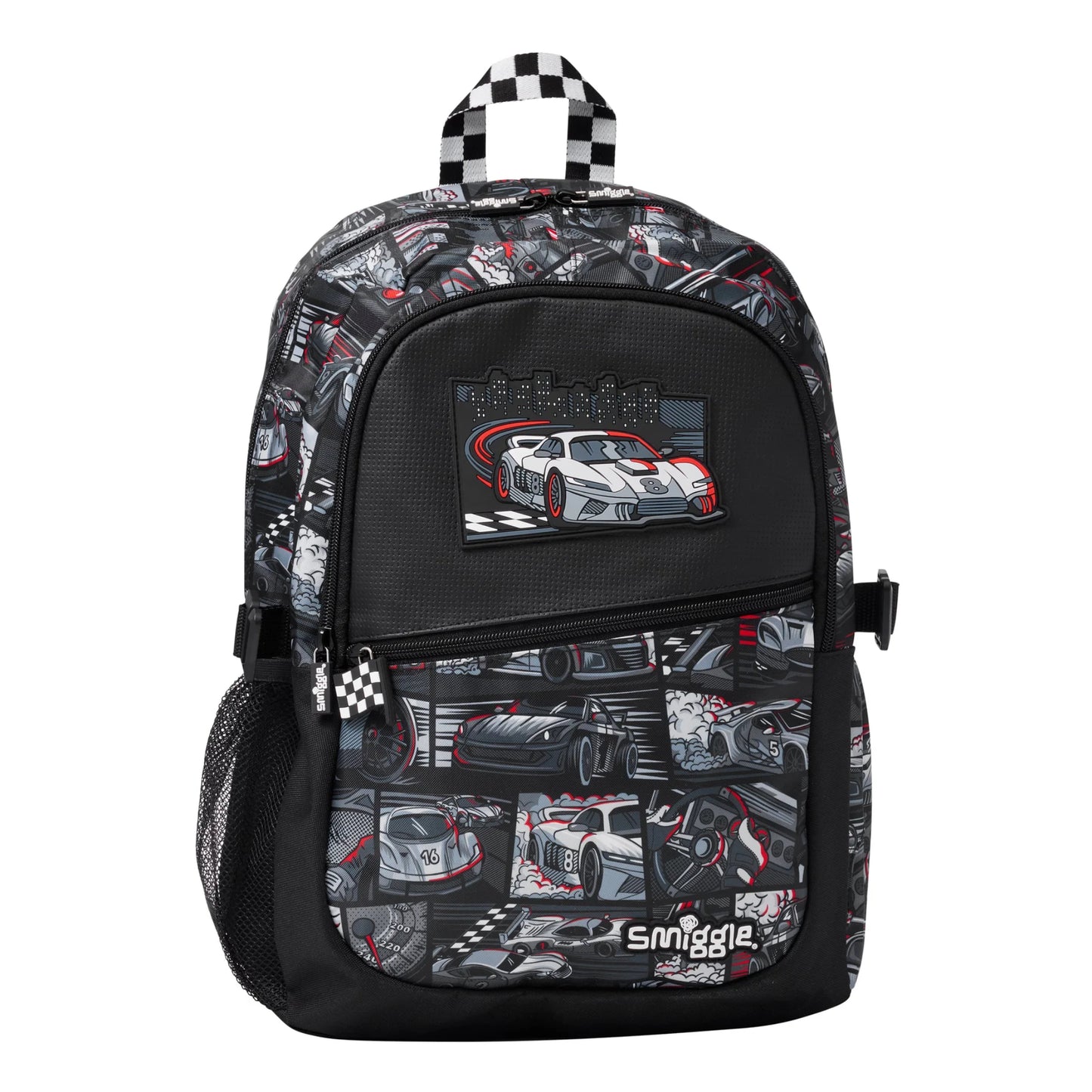Smiggle Black Limitless Attach Classic Backpack