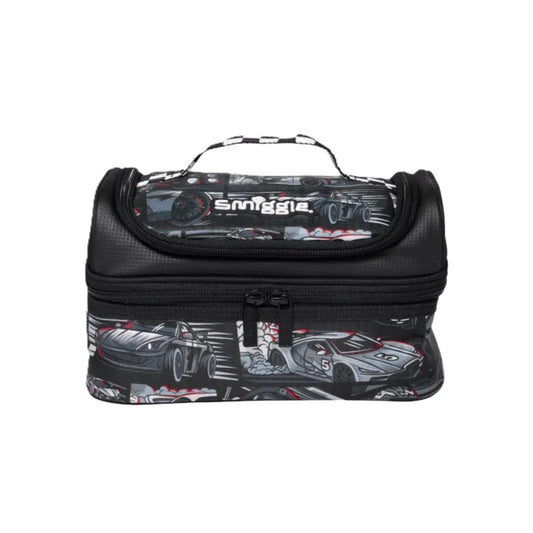 Smiggle Race Car Limitless Double Decker Lunch Bag