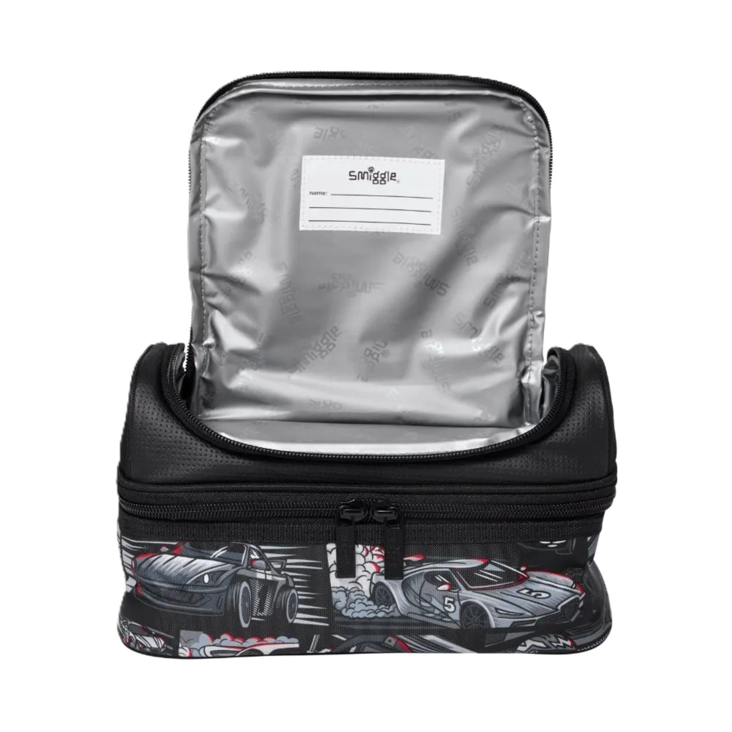 Smiggle Race Car Limitless Double Decker Lunch Bag