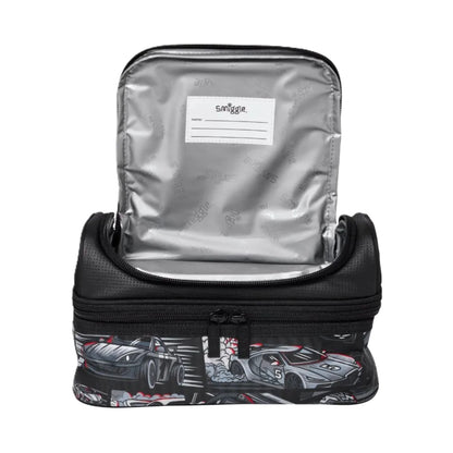 Smiggle Race Car Limitless Double Decker Lunch Bag