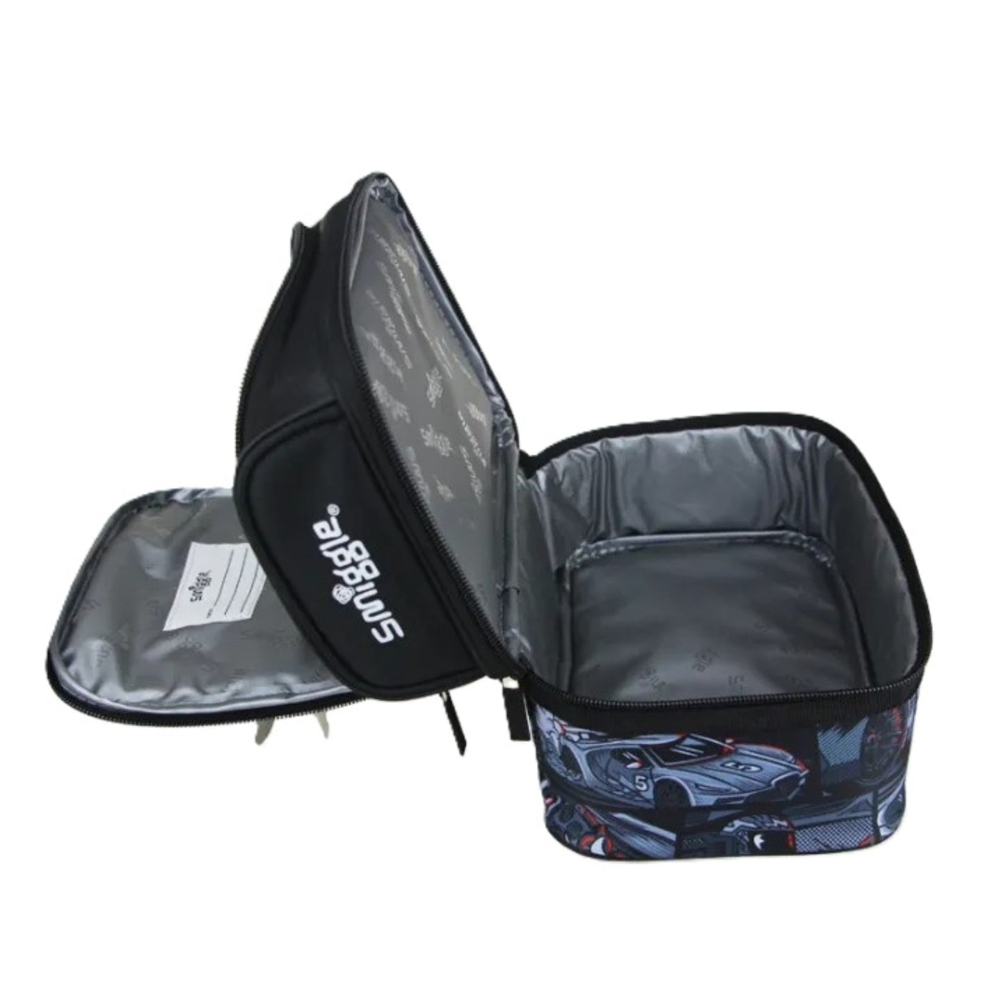 Smiggle Race Car Limitless Double Decker Lunch Bag