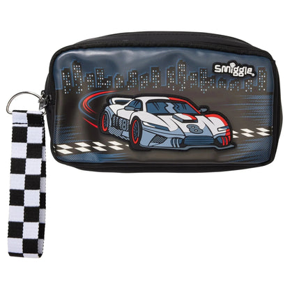 Smiggle Race Car Limitless Pocket Pencil Case