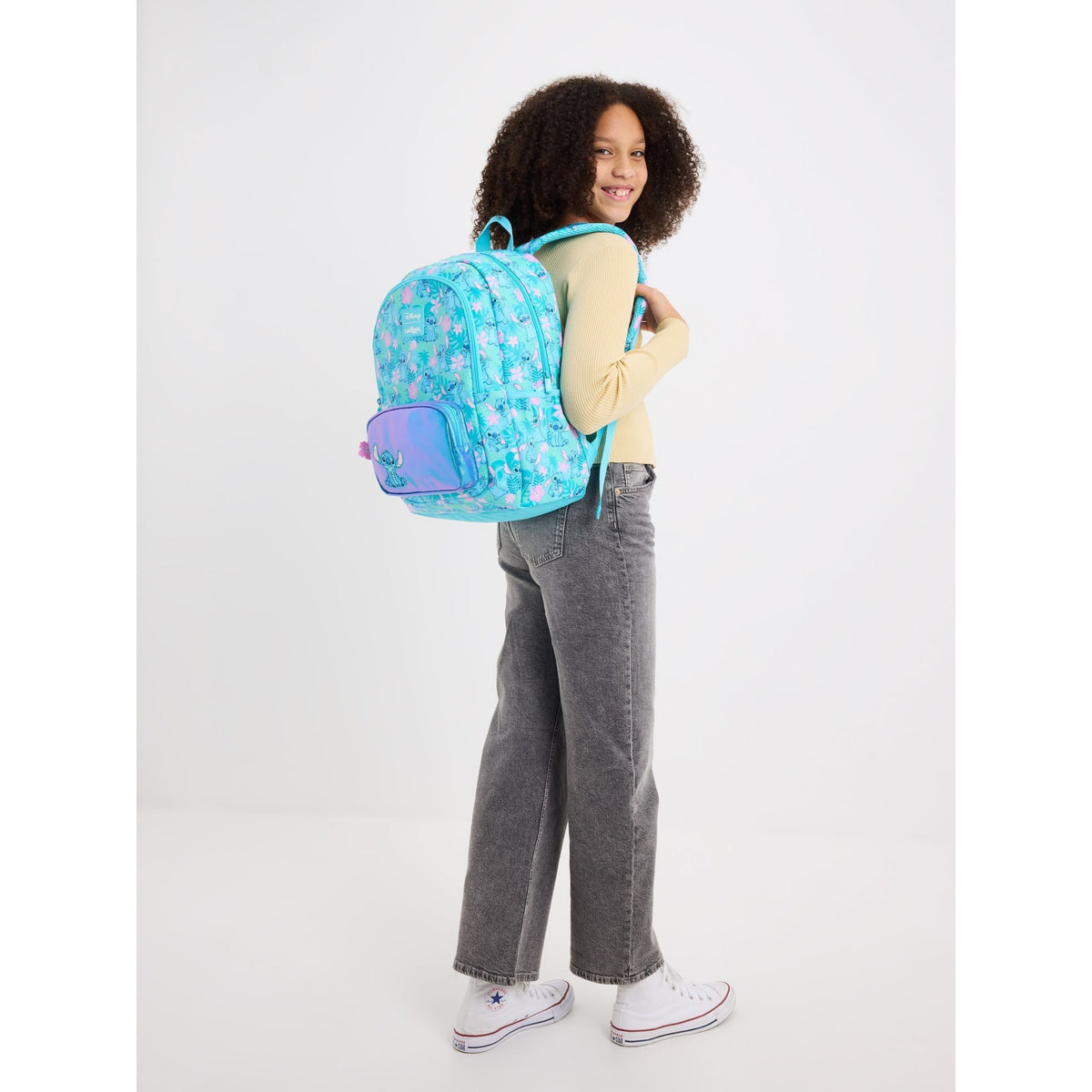 Smiggle Blue Stitch Classic Backpack