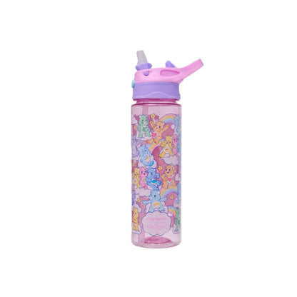 Smiggle Care Bears Plastic Flip Top Drink Bottle 650Ml