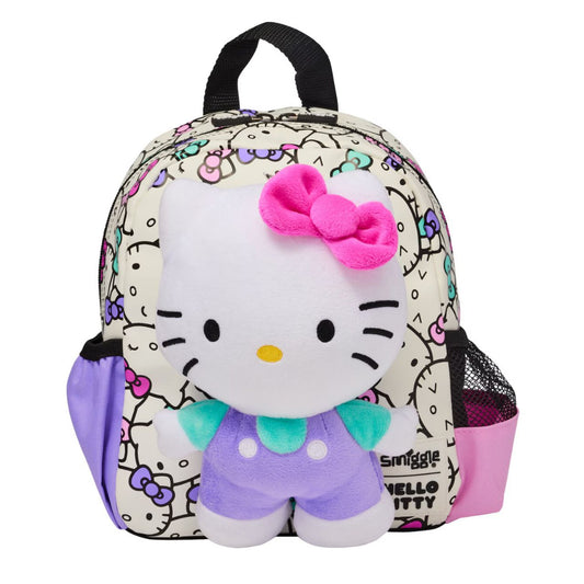 Smiggle Hello Kitty Teeny Tiny Backpack with Detachable Plush Toy