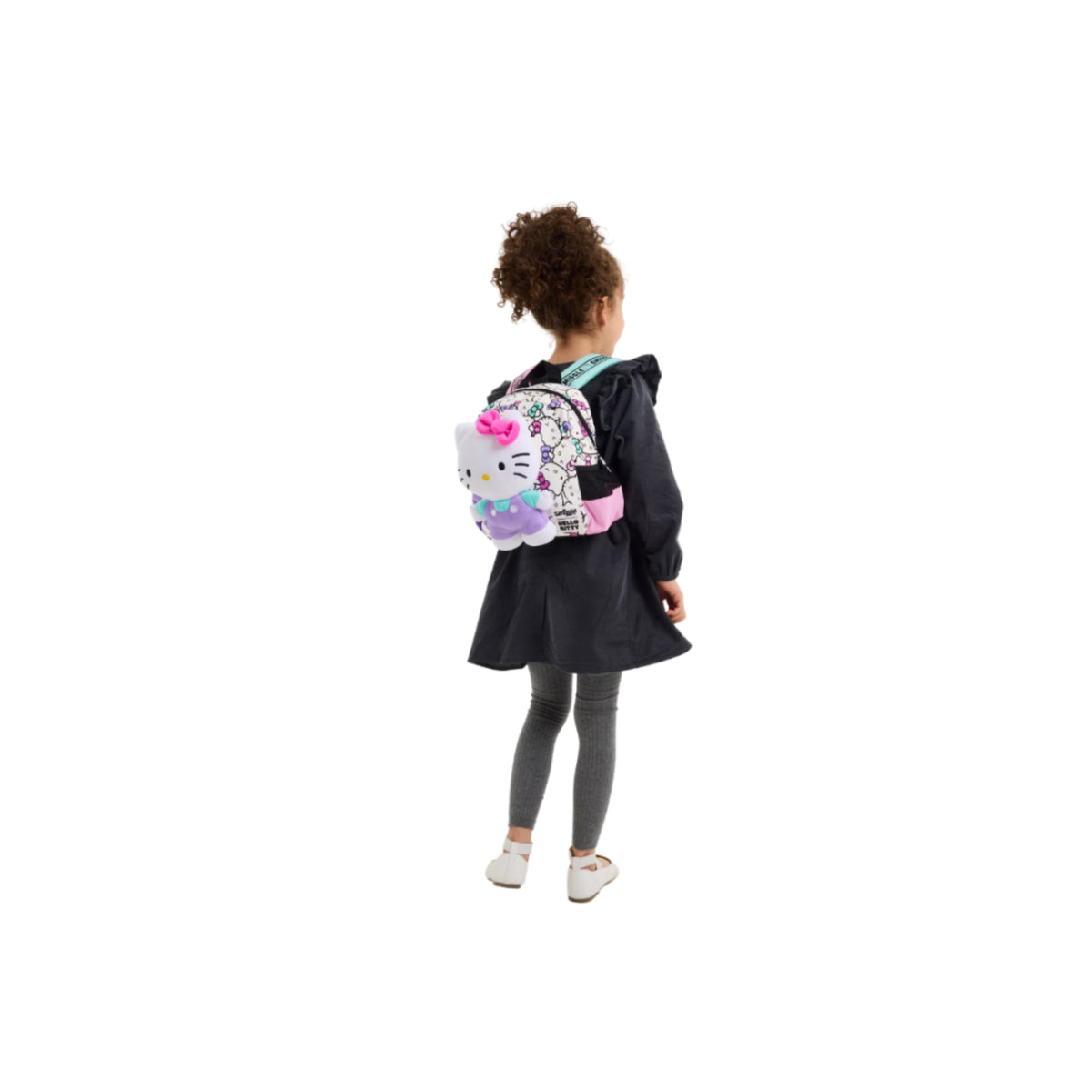 Smiggle Hello Kitty Teeny Tiny Backpack with Detachable Plush Toy