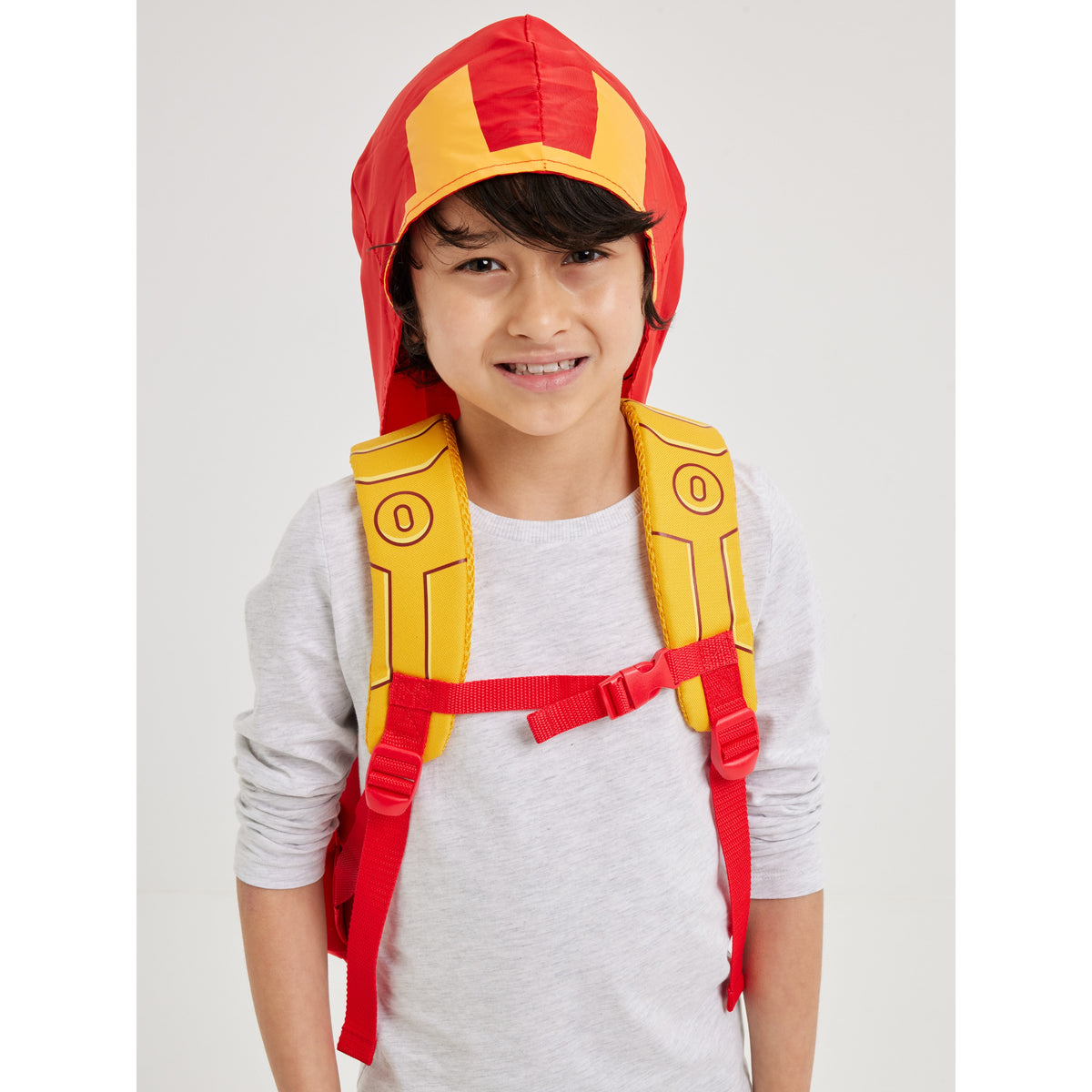 Smiggle Marvel Iron Man Junior Hoodie Backpack