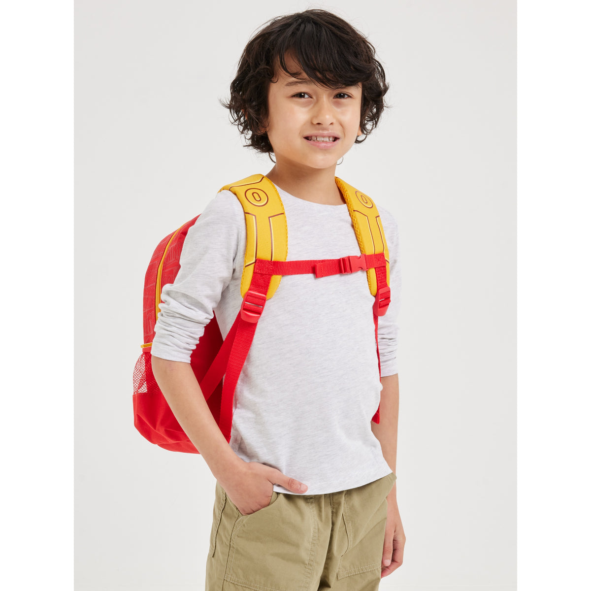 Smiggle Marvel Iron Man Junior Hoodie Backpack