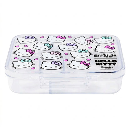 Smiggle White Hello Kitty Medium See Me Bento Lunch Box