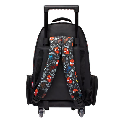 Spider-Man Backpack Trolley With Light Up Wheels