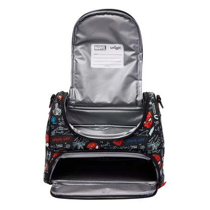 Smiggle Marvel Spider-Man Double Pocket Lunch Bag With Strap