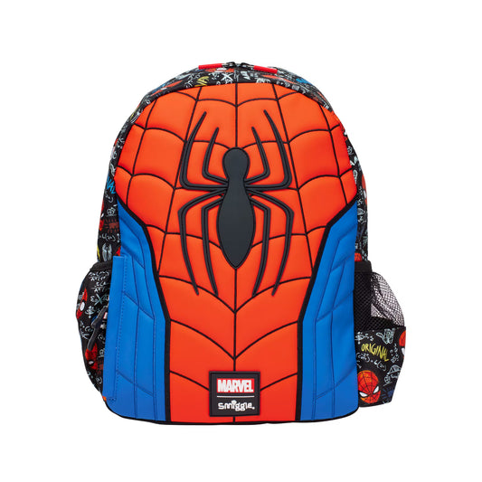 Smiggle Marvel Spider-Man Junior Character Hoodie Backpack