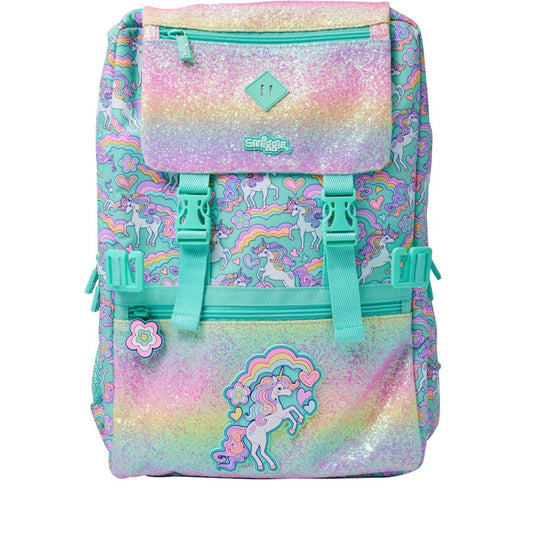Smiggle Unicorn Limitless Attach Foldover Bag